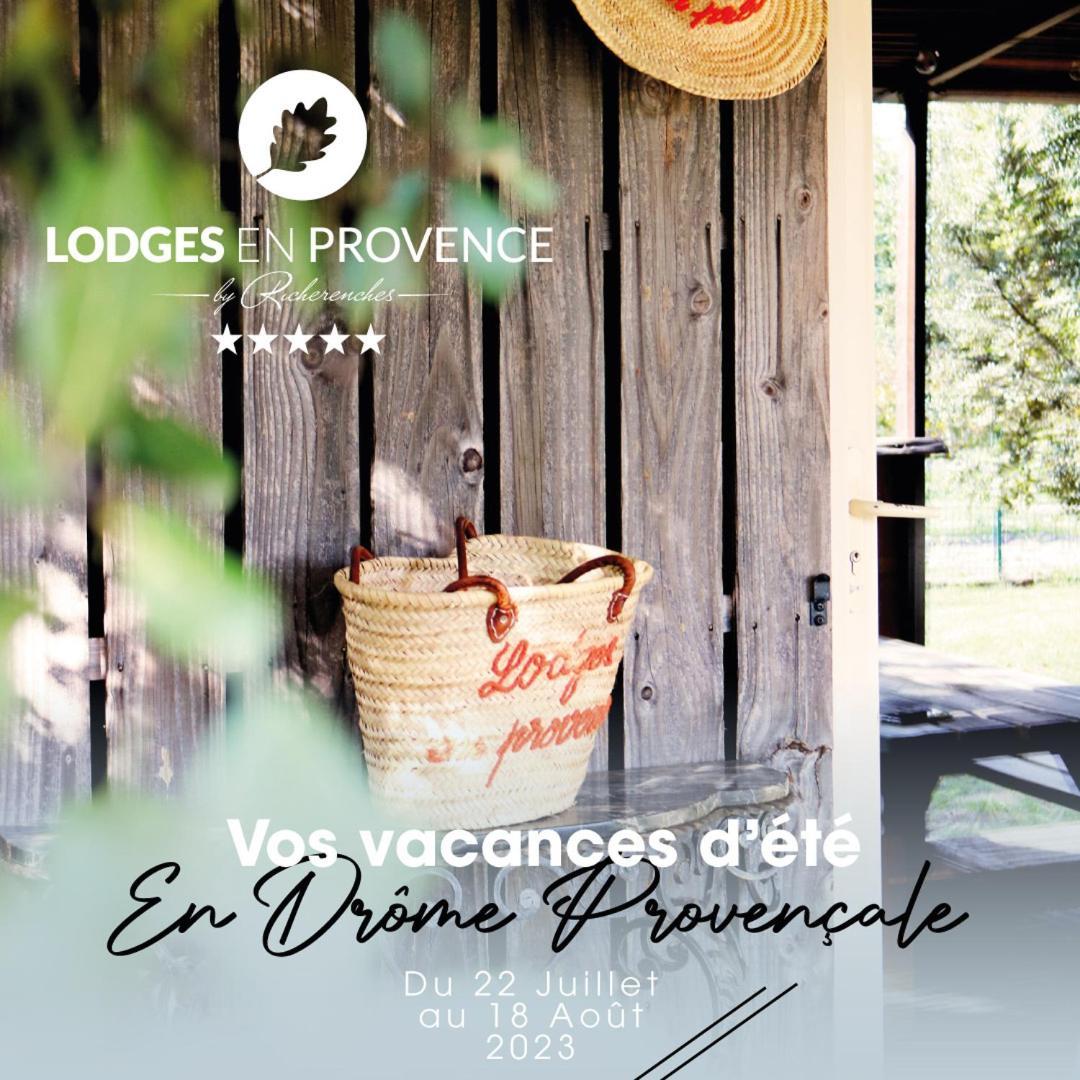 Lodges En Provence - Ecogites & Restaurant Insolites Richerenches Exterior foto